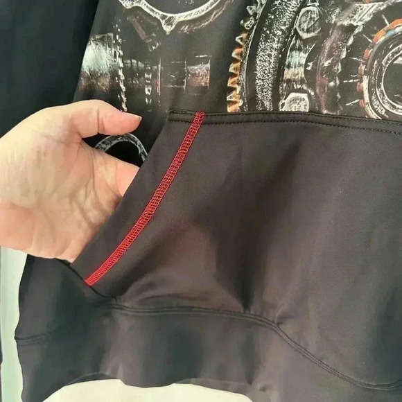 SNAP ON TOOLS MEN S Hooded SWEATSHIRT PULLOVER HOODIE Engine Gears ONE OF A KIND - Picture 5 of 6